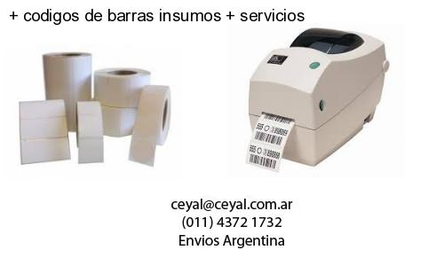   codigos de barras insumos   servicios