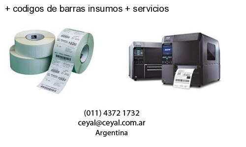   codigos de barras insumos   servicios