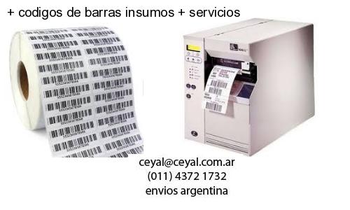   codigos de barras insumos   servicios