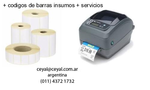   codigos de barras insumos   servicios