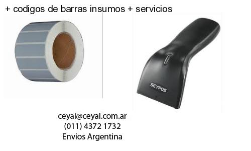   codigos de barras insumos   servicios