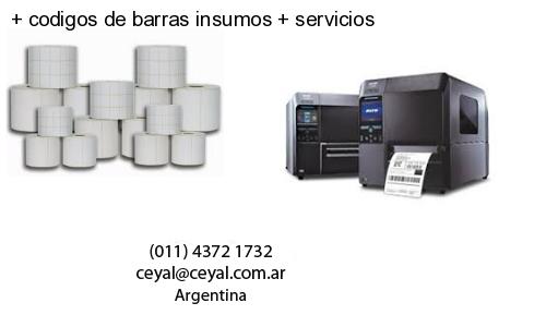   codigos de barras insumos   servicios