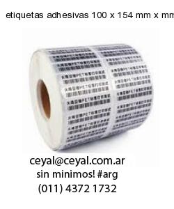 etiquetas adhesivas 100 x 154 mm x mm