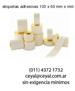 etiquetas adhesivas 103 x 65 mm x mm