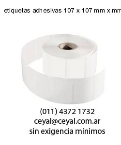 etiquetas adhesivas 107 x 107 mm x mm