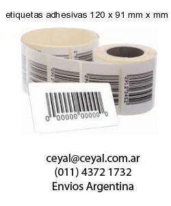 etiquetas adhesivas 120 x 91 mm x mm