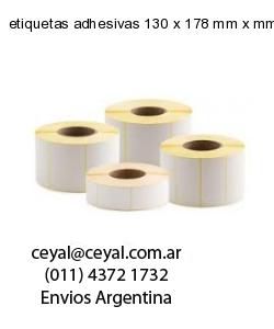 etiquetas adhesivas 130 x 178 mm x mm