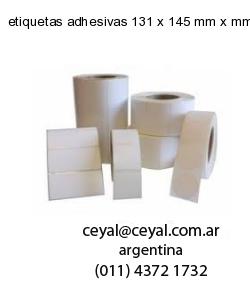 etiquetas adhesivas 131 x 145 mm x mm