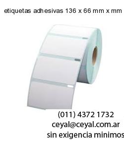 etiquetas adhesivas 136 x 66 mm x mm