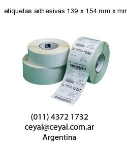 etiquetas adhesivas 139 x 154 mm x mm
