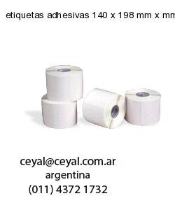 etiquetas adhesivas 140 x 198 mm x mm
