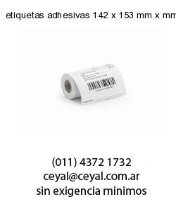 etiquetas adhesivas 142 x 153 mm x mm