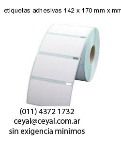 etiquetas adhesivas 142 x 170 mm x mm