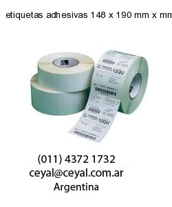 etiquetas adhesivas 148 x 190 mm x mm