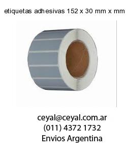 etiquetas adhesivas 152 x 30 mm x mm