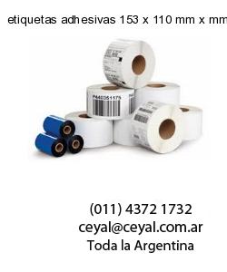 etiquetas adhesivas 153 x 110 mm x mm