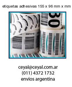 etiquetas adhesivas 155 x 96 mm x mm