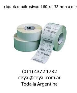 etiquetas adhesivas 160 x 173 mm x mm