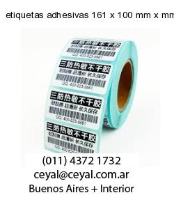 etiquetas adhesivas 161 x 100 mm x mm