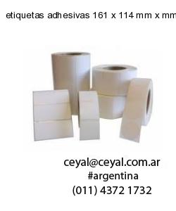 etiquetas adhesivas 161 x 114 mm x mm