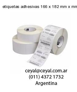 etiquetas adhesivas 166 x 182 mm x mm