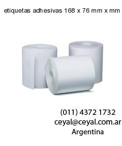 etiquetas adhesivas 168 x 76 mm x mm