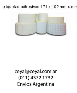 etiquetas adhesivas 171 x 102 mm x mm