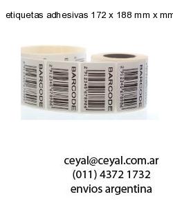 etiquetas adhesivas 172 x 188 mm x mm
