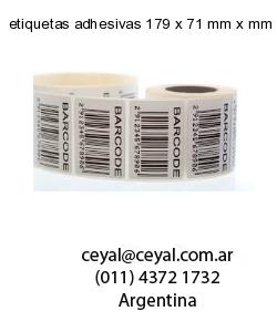 etiquetas adhesivas 179 x 71 mm x mm