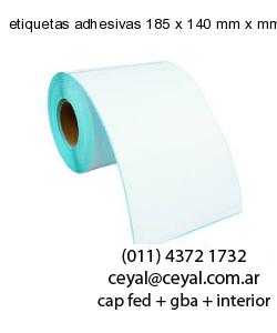 etiquetas adhesivas 185 x 140 mm x mm