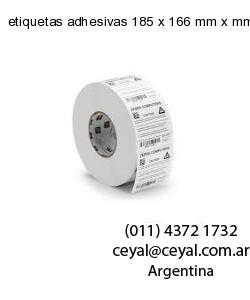 etiquetas adhesivas 185 x 166 mm x mm