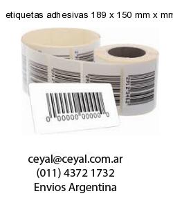 etiquetas adhesivas 189 x 150 mm x mm