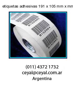 etiquetas adhesivas 191 x 105 mm x mm