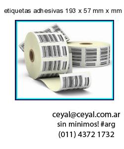 etiquetas adhesivas 193 x 57 mm x mm
