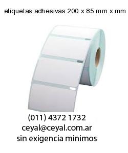 etiquetas adhesivas 200 x 85 mm x mm