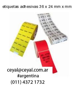 etiquetas adhesivas 36 x 24 mm x mm