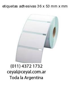 etiquetas adhesivas 36 x 53 mm x mm