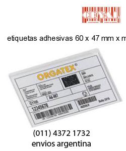 etiquetas adhesivas 60 x 47 mm x mm
