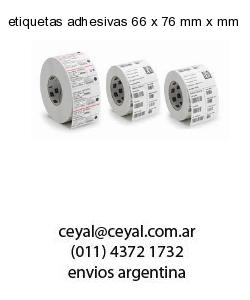 etiquetas adhesivas 66 x 76 mm x mm
