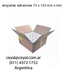 etiquetas adhesivas 73 x 132 mm x mm