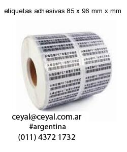 etiquetas adhesivas 85 x 96 mm x mm