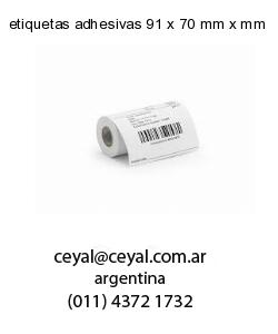 etiquetas adhesivas 91 x 70 mm x mm