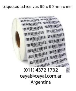 etiquetas adhesivas 99 x 99 mm x mm