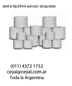zebra tlp2844 sensor etiquetas
