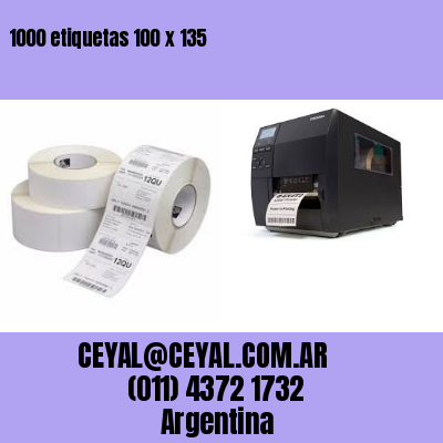 1000 etiquetas 100 x 135
