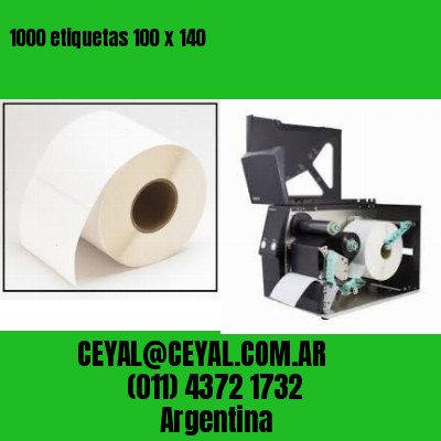 1000 etiquetas 100 x 140