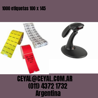 1000 etiquetas 100 x 145