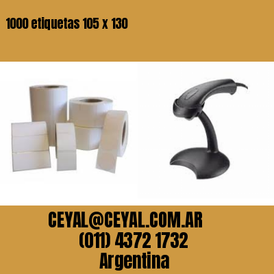 1000 etiquetas 105 x 130
