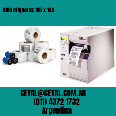 1000 etiquetas 105 x 140