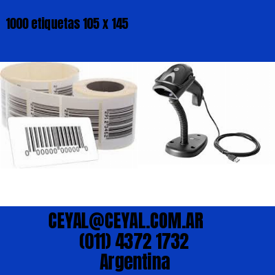 1000 etiquetas 105 x 145